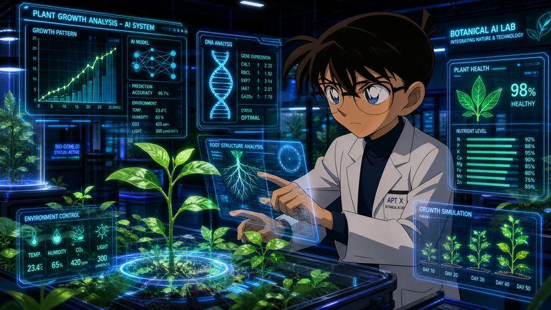 麻豆植物视频-AI植物生长分析视频